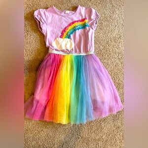 Rainbow dress. Size 8. Great condition.